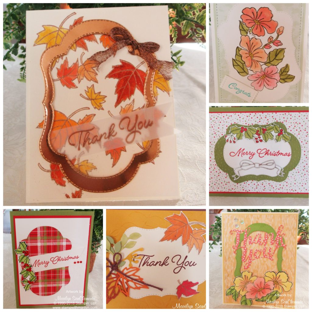 Blended Seasons Card Class