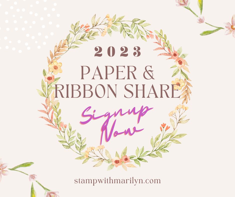 paper and ribbon share